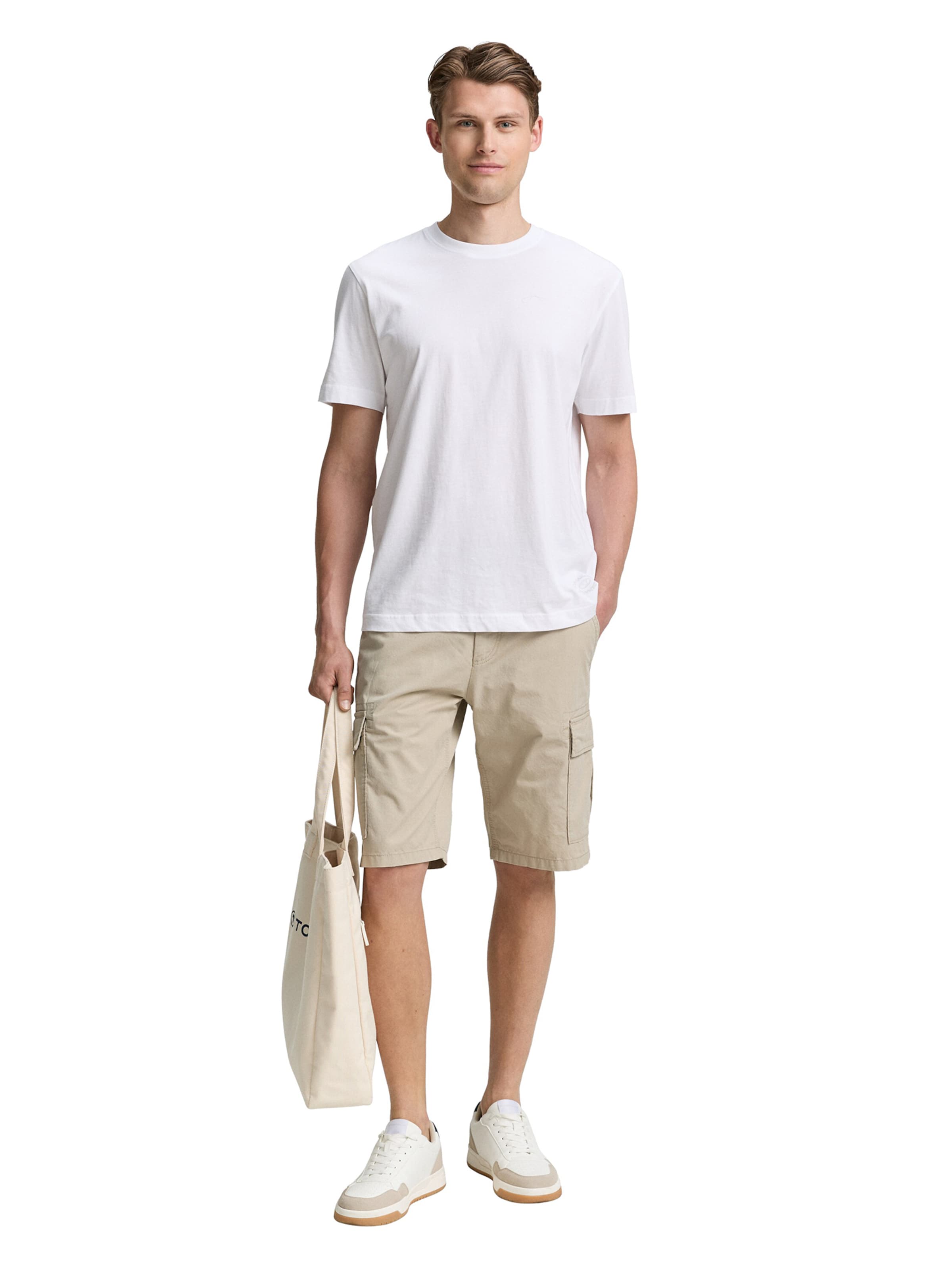 TOM TAILOR Štandardný strih Kapsáče - Béžová