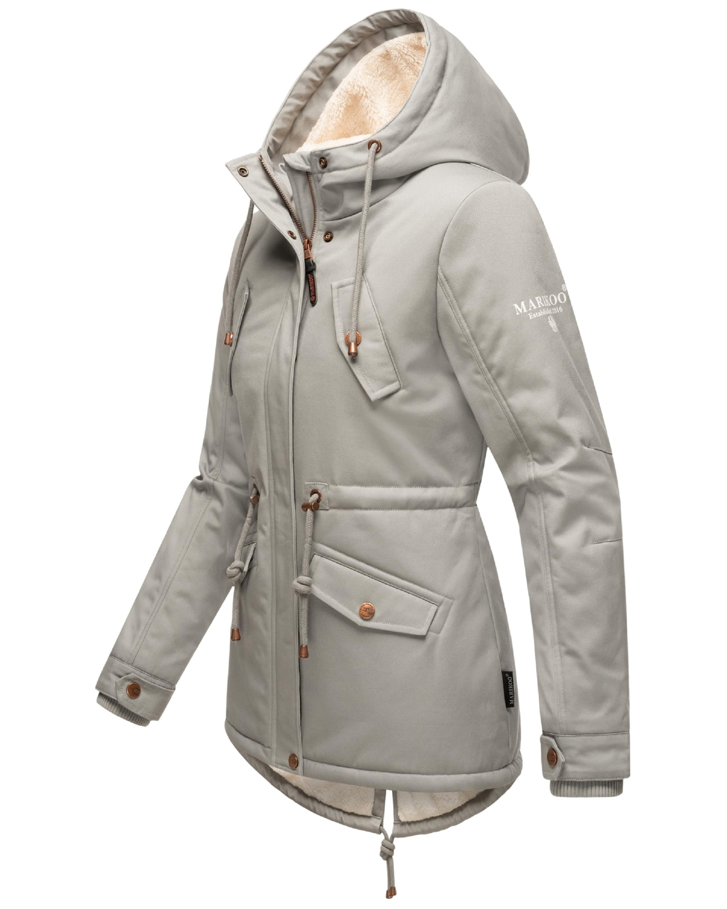 MARIKOOZimska parka 'Manolya' - siva boja