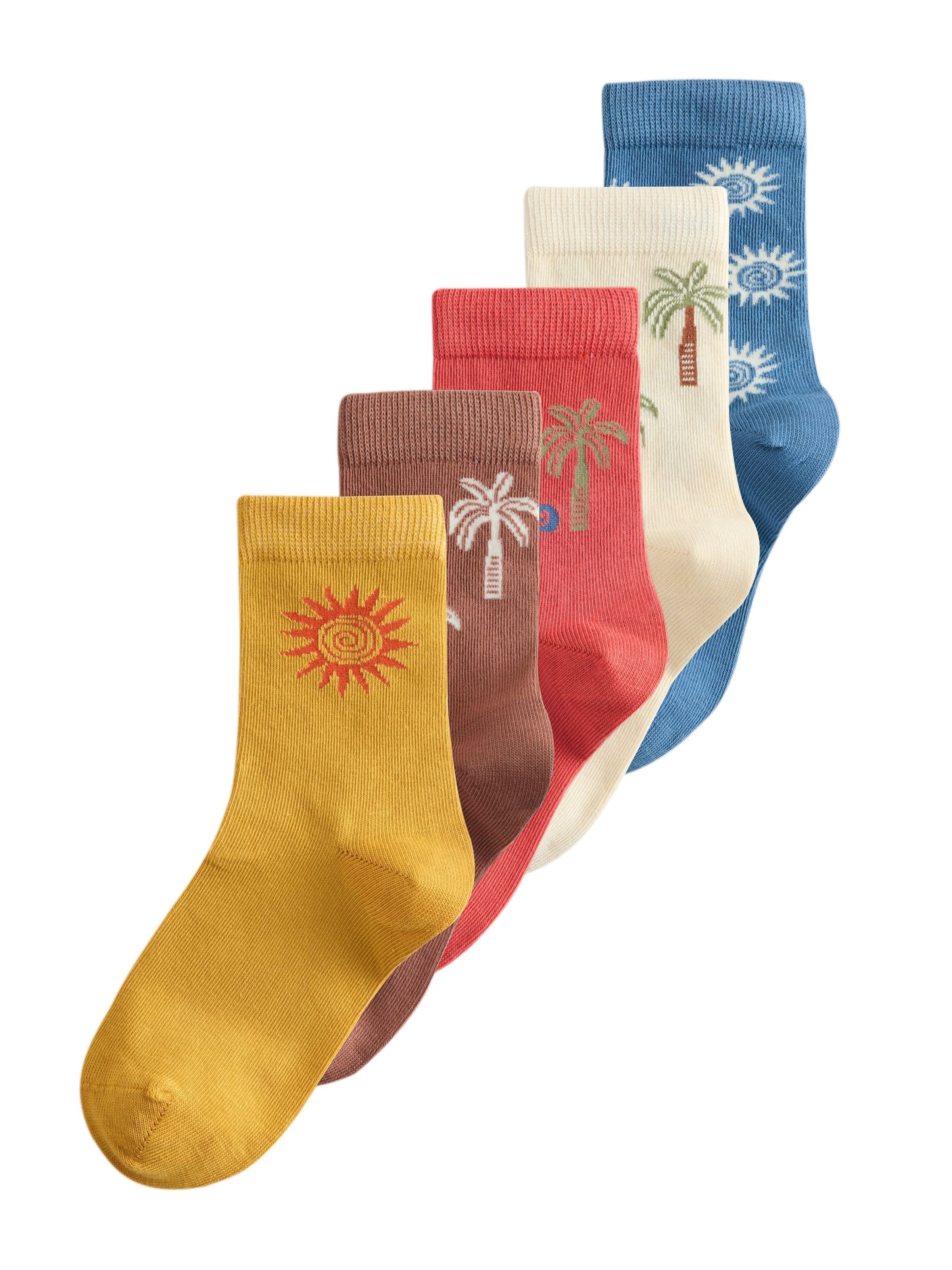 Next Socks in Mixed colours: front