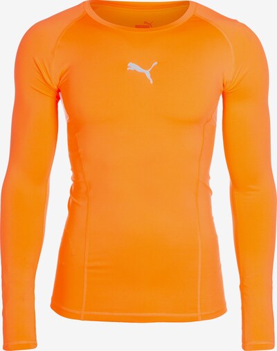 PUMA Shirt 'LIGA' in de kleur Oranje / Wit, Productweergave