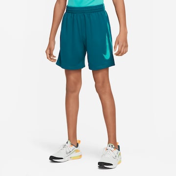 NIKE - Loosefit Pantalón deportivo en azul: frente