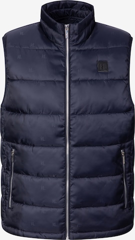 Karl Lagerfeld - Chaleco en azul: frente