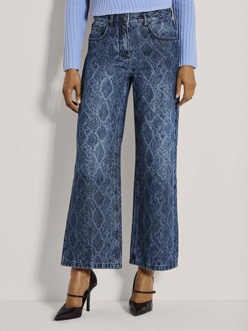 Loosefit Jean MADELEINE en bleu : devant