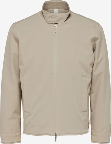 SELECTED HOMME Performance Jacket in Grey: front
