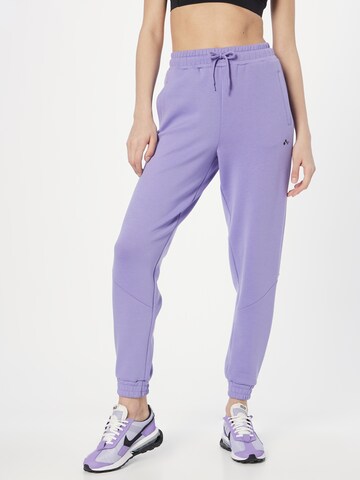 ONLY PLAY Tapered Workout Pants 'SERENA' in Purple: front