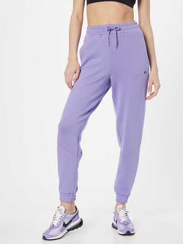 ONLY PLAY Tapered Sportbroek 'SERENA' in Lila: voorkant