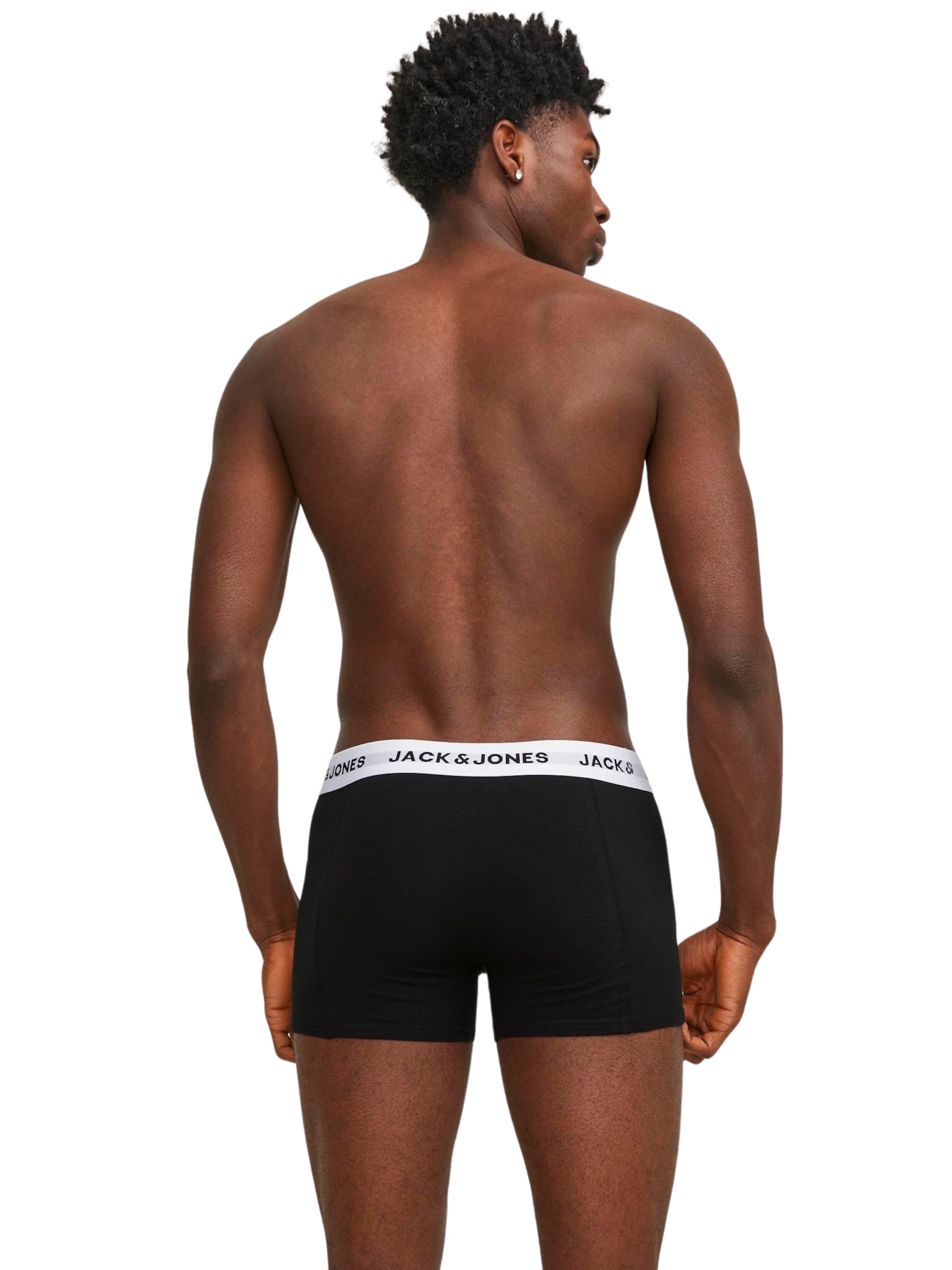 JACK & JONES Боксерки 'Solid' в черно