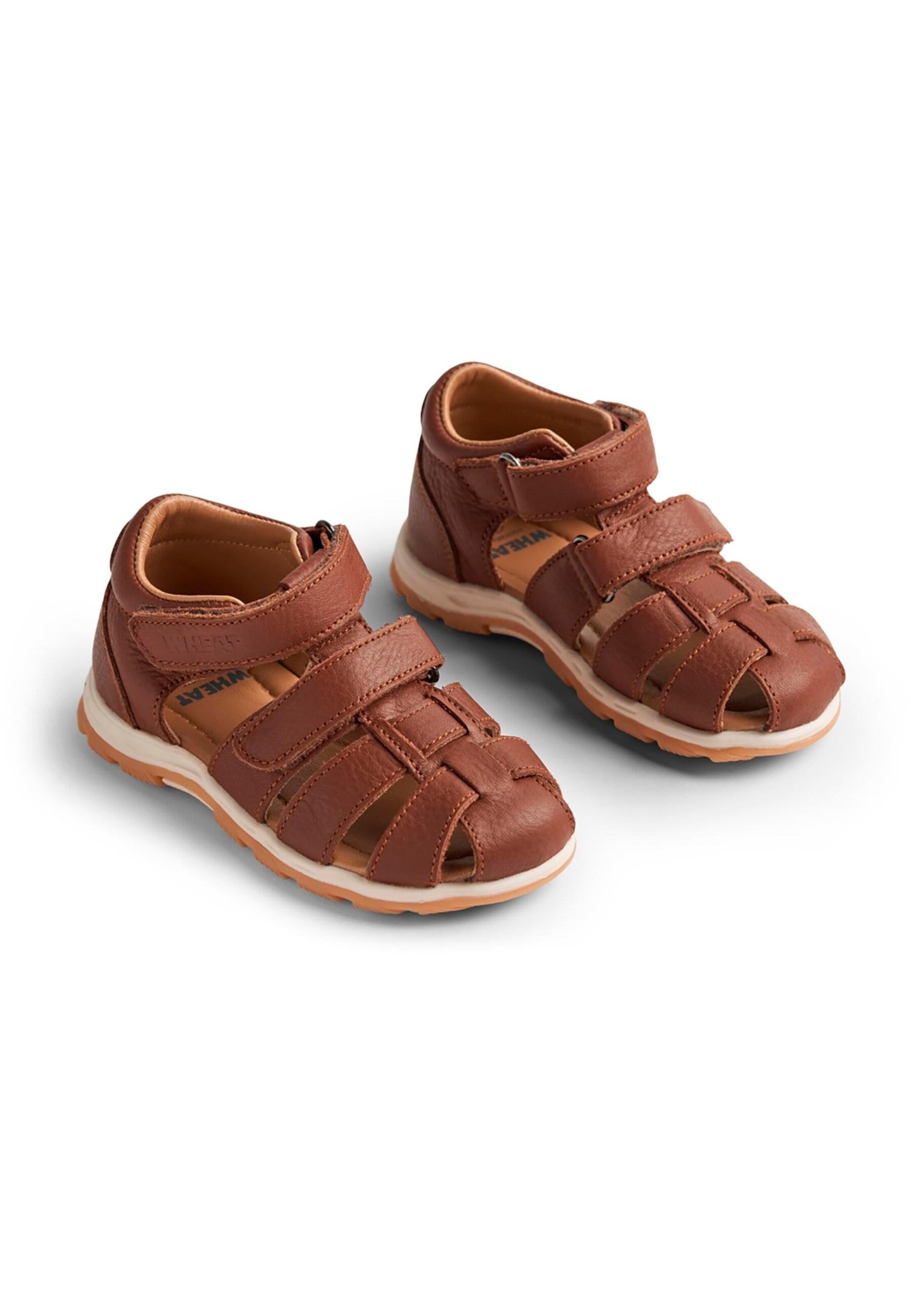 WHEAT Buty otwarte w kolorze brązowy