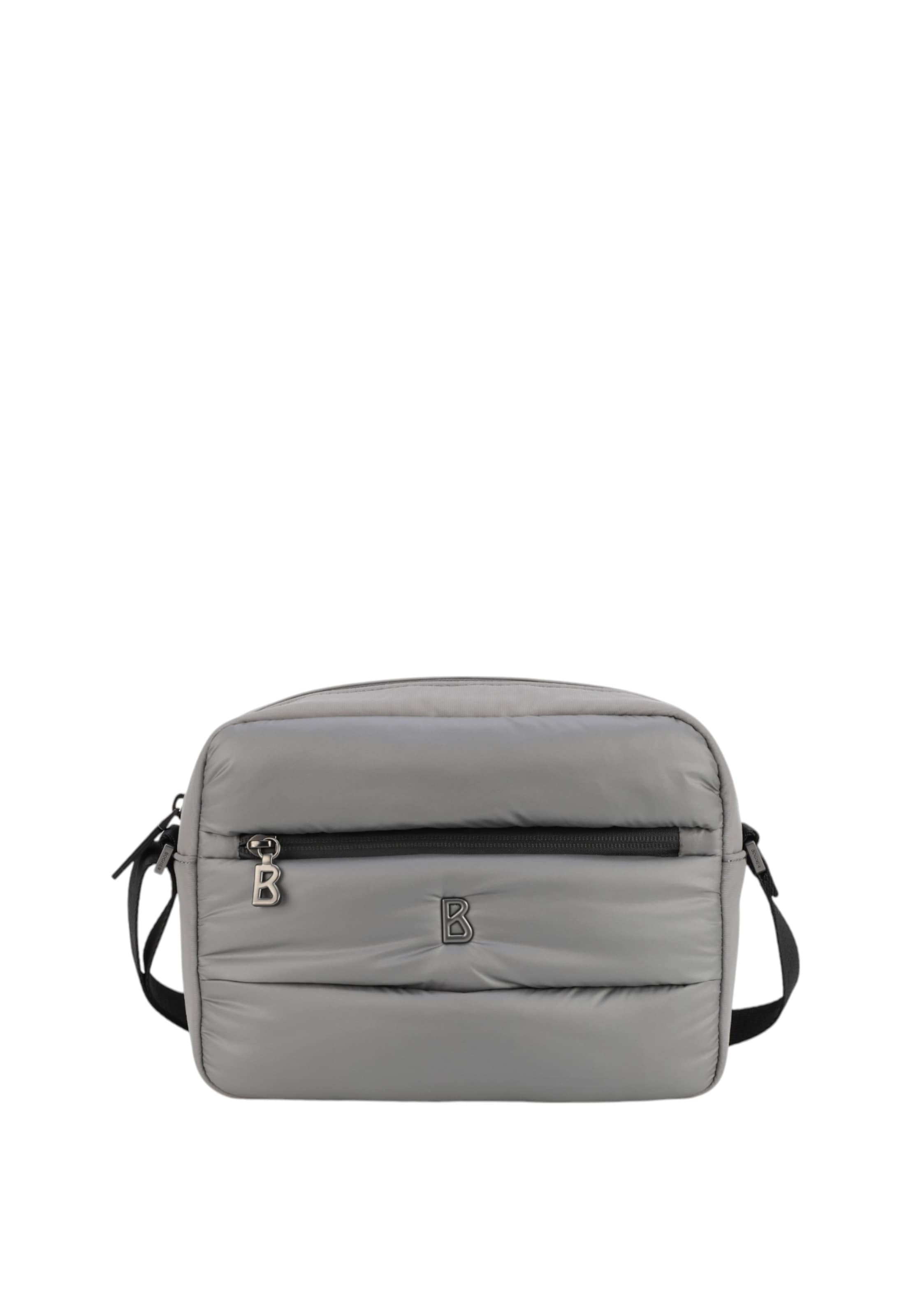 BOGNER Umhängetasche 'Monarch Linus' in Grau: Vorderseite