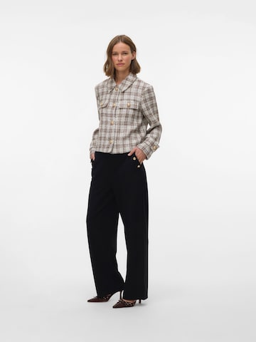 VERO MODA Loose fit Pants 'VMHEATHER' in Black