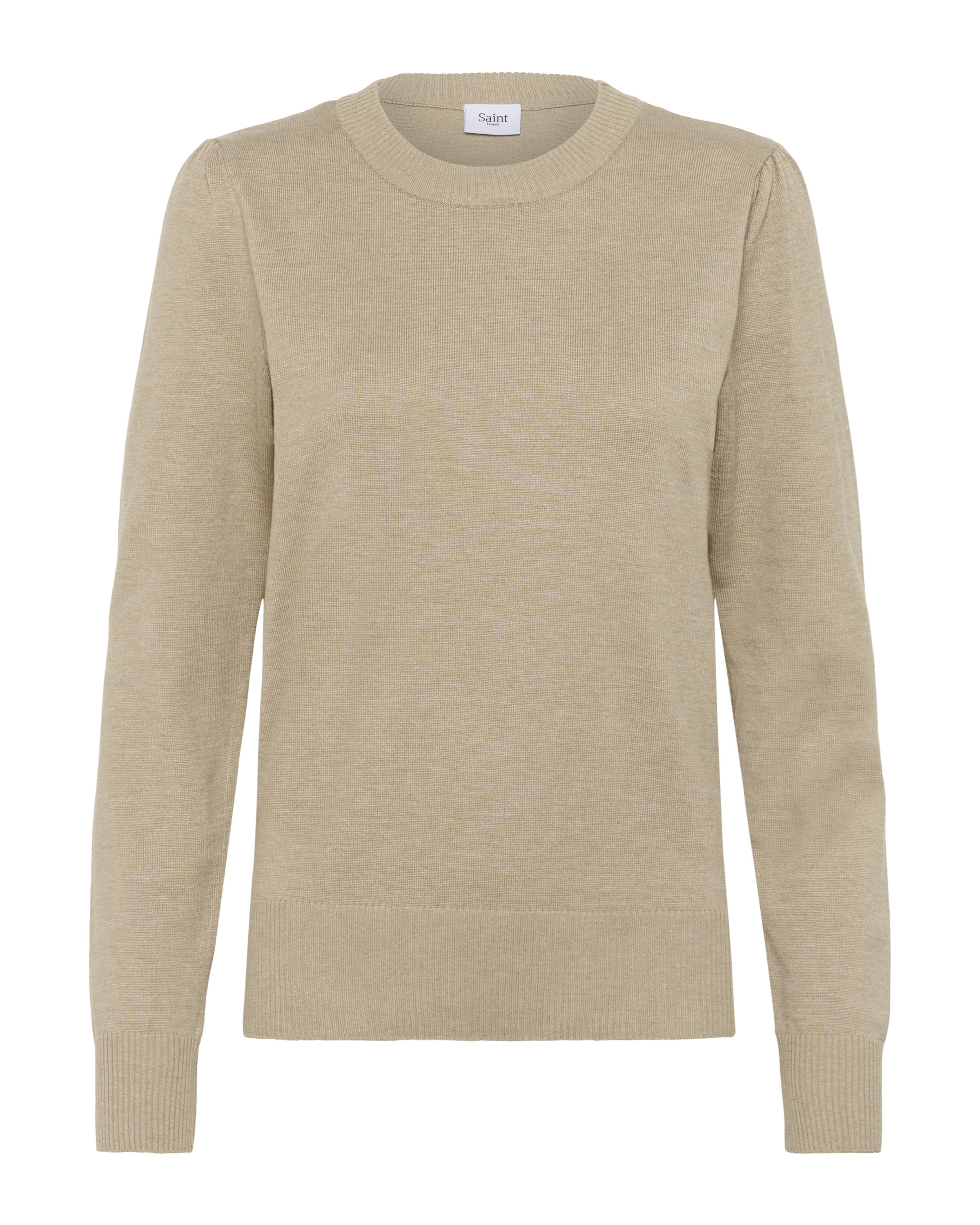 SAINT TROPEZ Tröja 'Mila' i beige: framsida