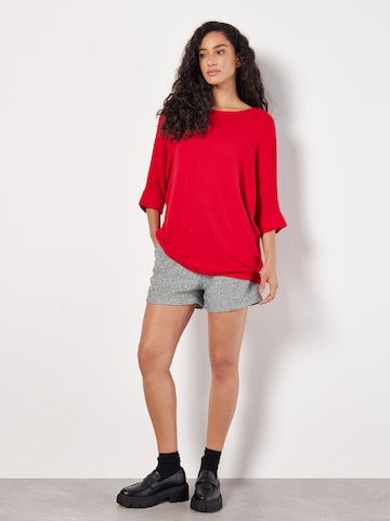 Tunique ' ' Apricot en rouge