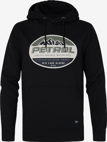 juoda Petrol Industries Megztinis be užsegimo 'Taku': priekis