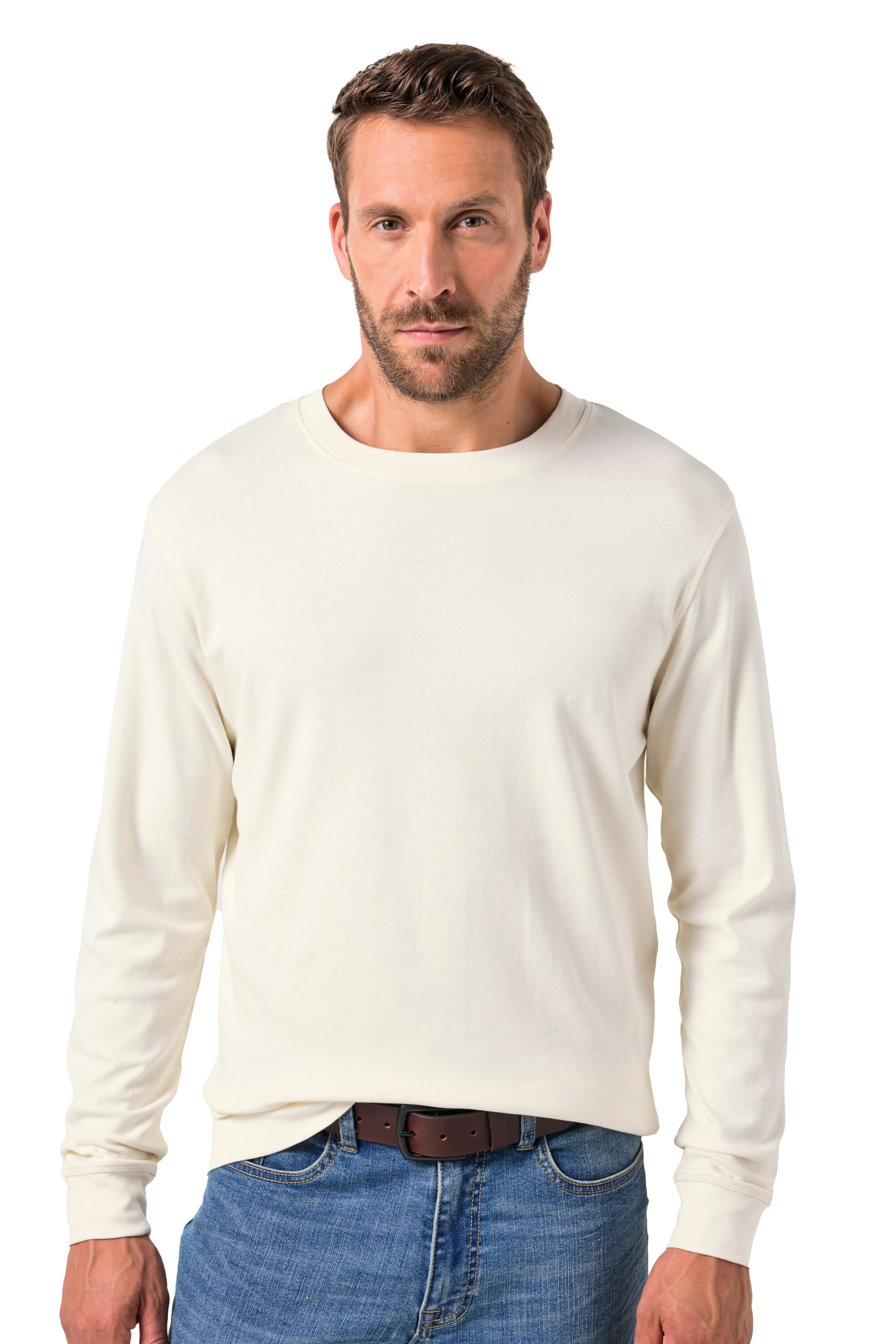 JP1880 Shirt in Weiß: Vorderseite