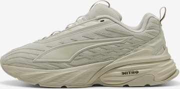 Baskets basses 'Fade Nitro V1' PUMA en beige : devant