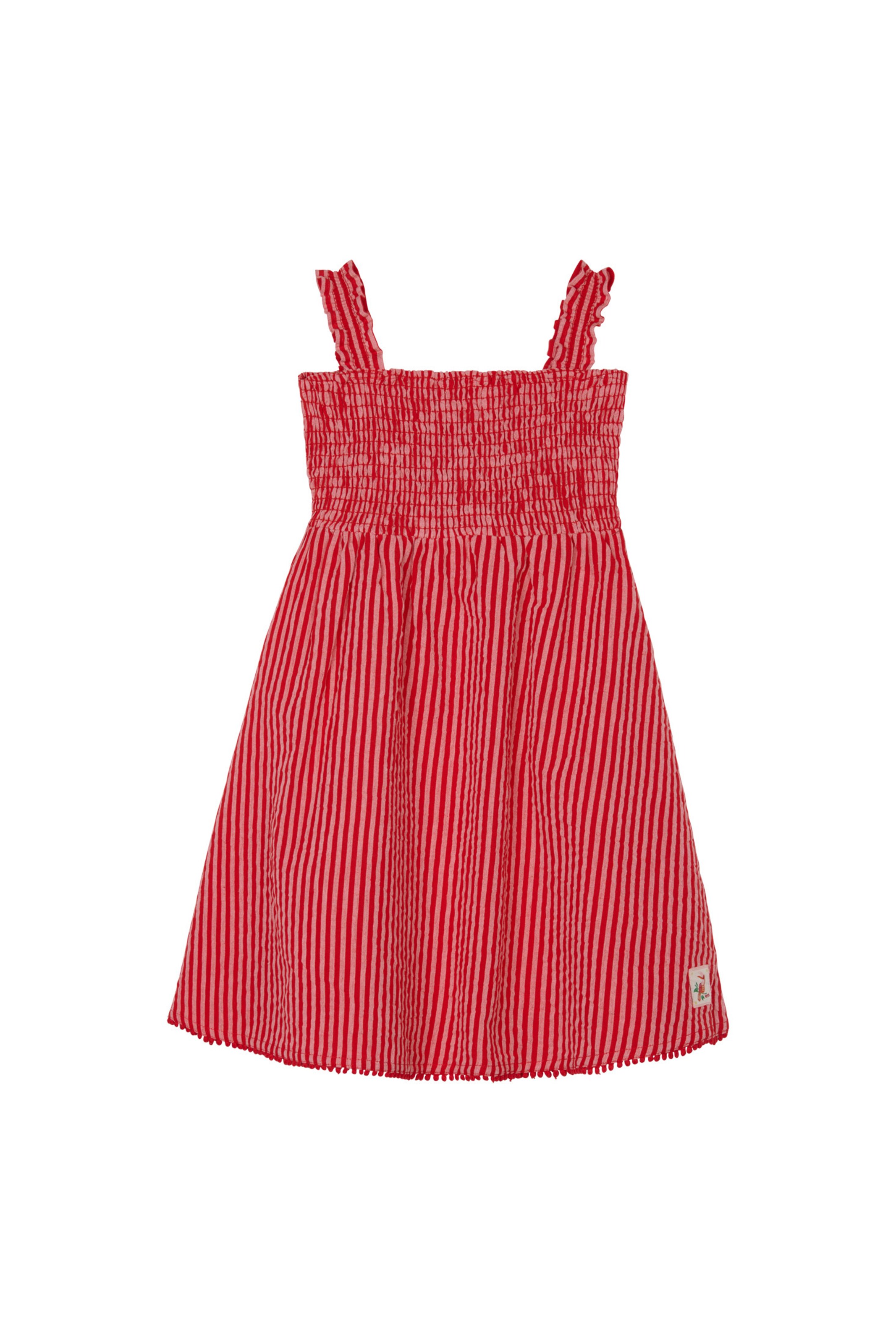 Noppies Jurk ' Nicol ' in Rood: voorkant