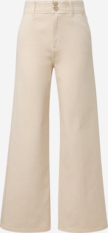 s.Oliver Wide Leg Farkut 'Suri' värissä beige: edessä