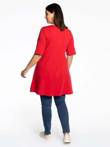 Yoek Tunic in Red