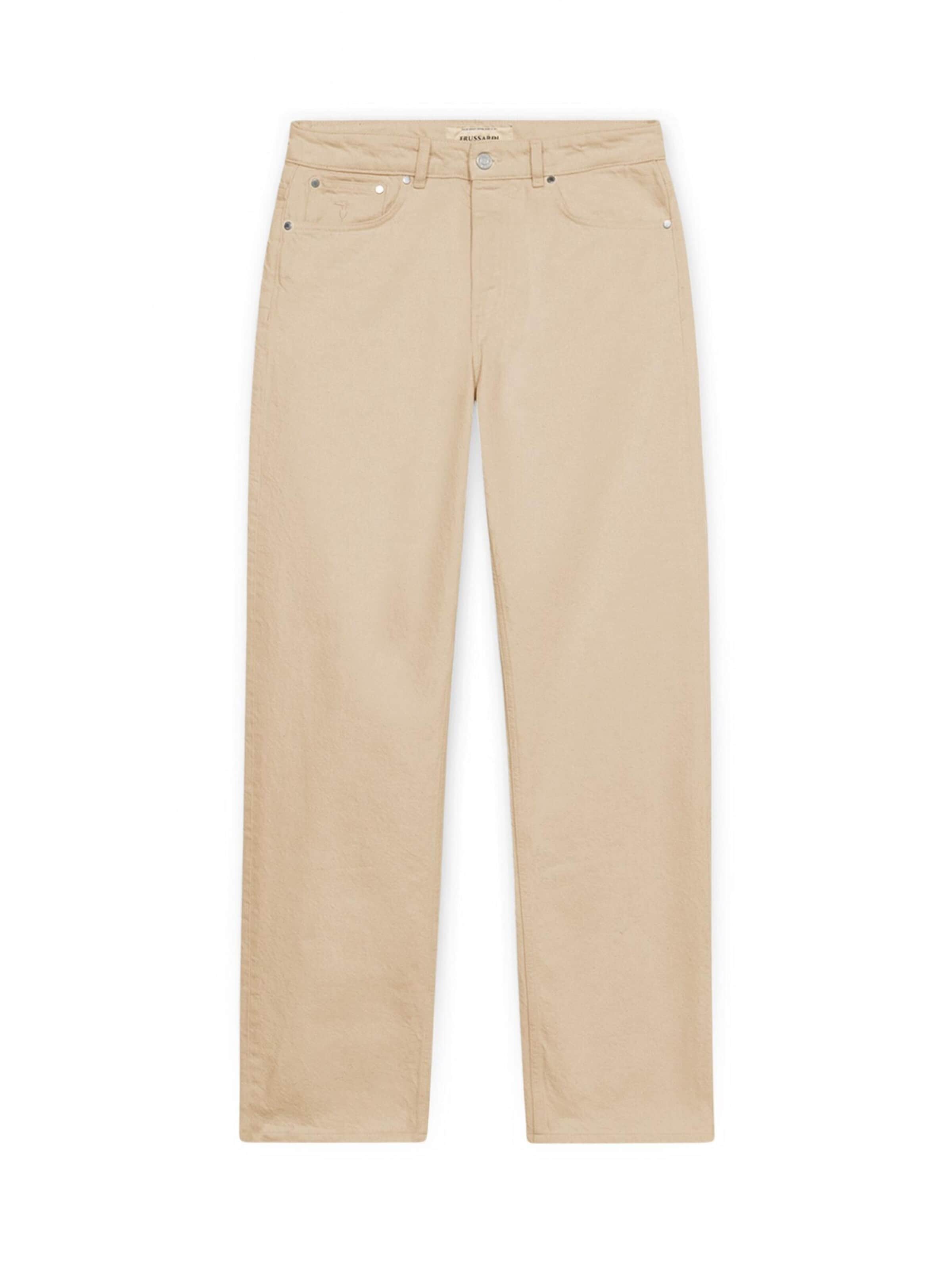 Regular Jean Trussardi en beige : devant