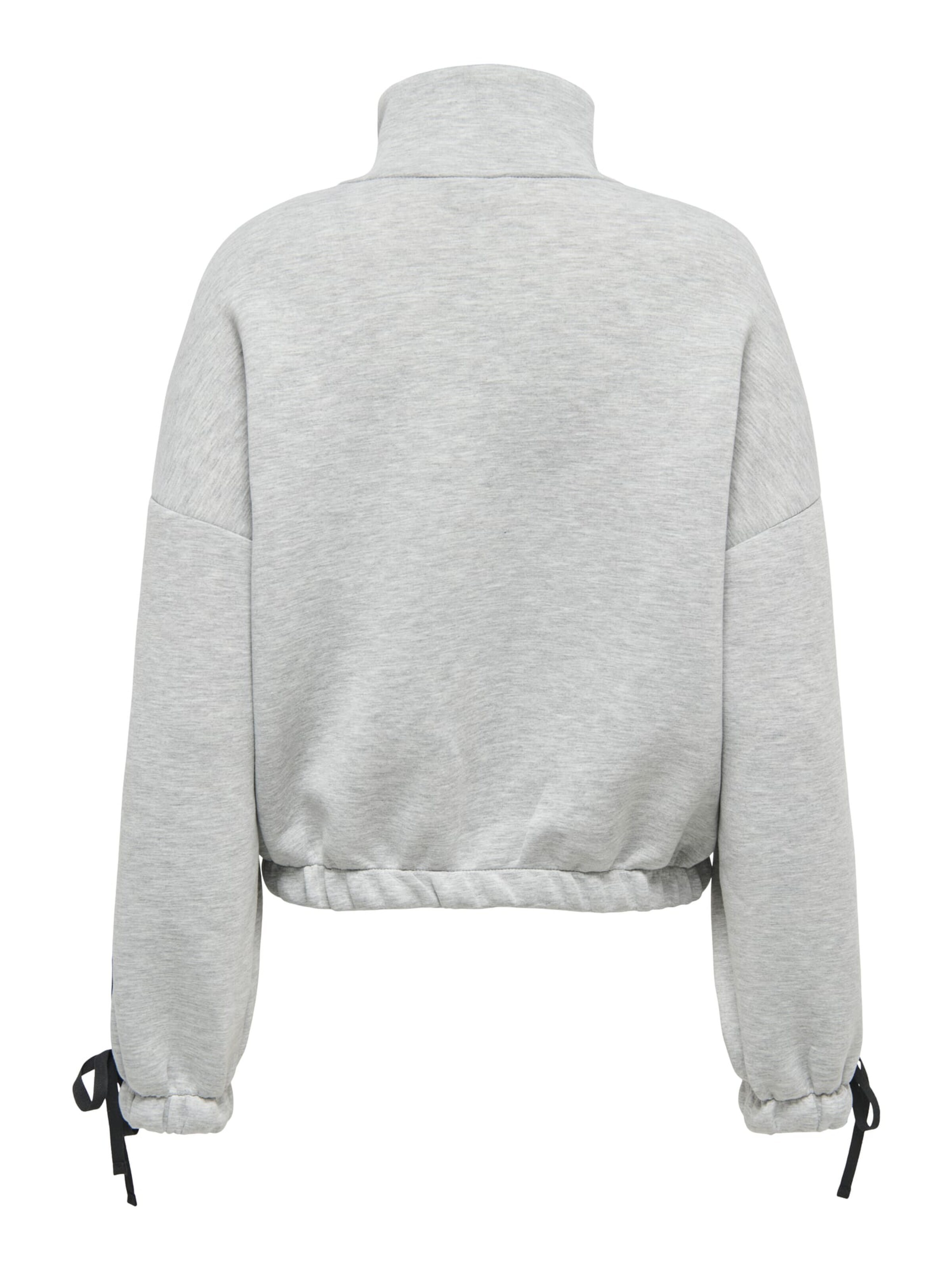 ONLY Sweatvest 'Nola' in Grijs