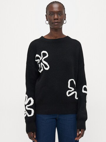 Only Tall Sweater 'ONLDAISY' in Black: front