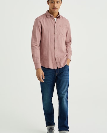 rožinė WE Fashion Standartinis modelis Marškiniai