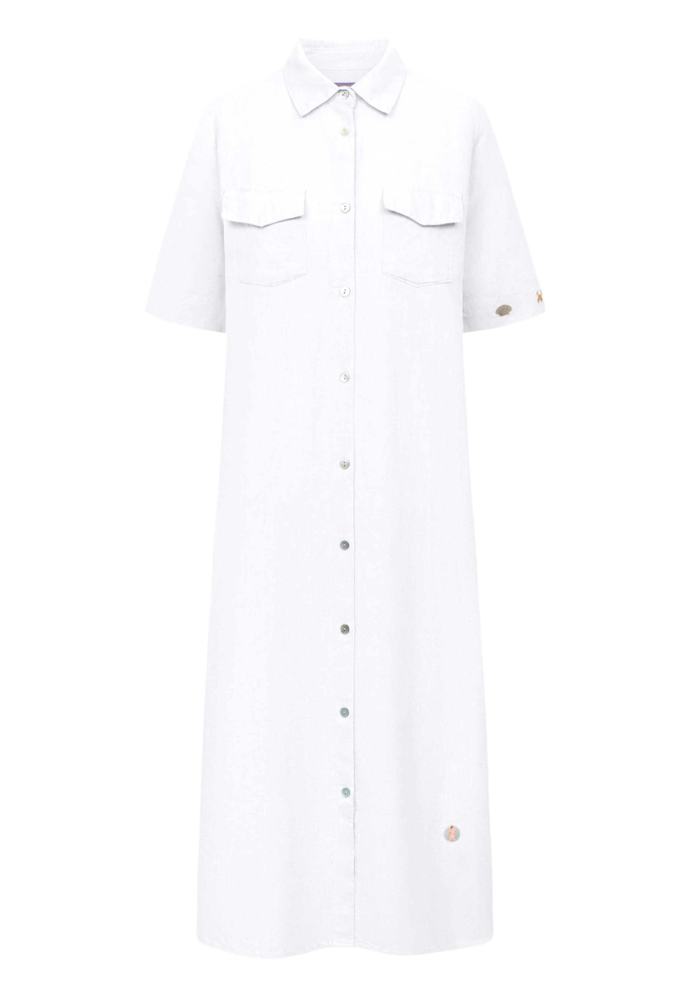 Frieda & Freddies NY Shirt Dress in White, Item view