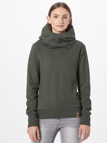 Fli Papigu - Sudadera 'Deutsche & Albaner' en verde: frente