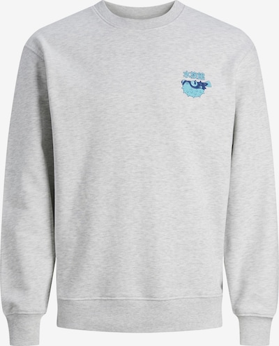 JACK & JONES Sweatshirt 'MAKI' em azul claro / acinzentado, Vista do produto