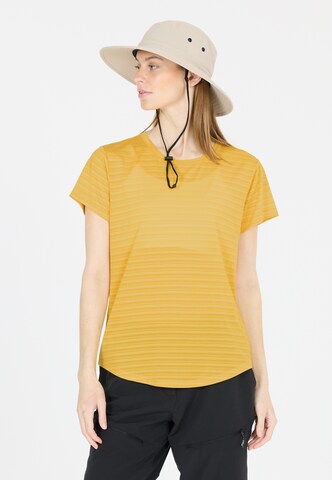 Whistler T-Shirt 'Skylon' in Gelb: Vorderseite