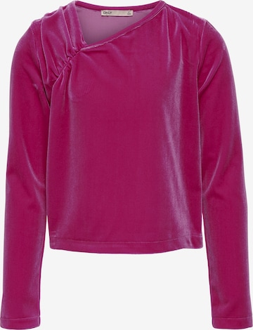 KIDS ONLY Bluser & t-shirts 'EZRI' i pink: forside