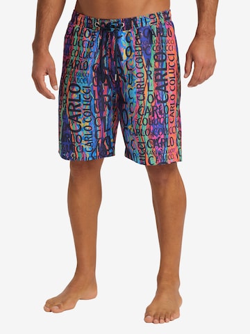 Carlo Colucci Board Shorts 'Caproni' in Mixed colors: front