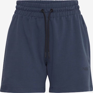 Pantalon North Bend en bleu : devant