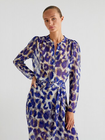 Scalpers Blouse 'Leo' in Blauw