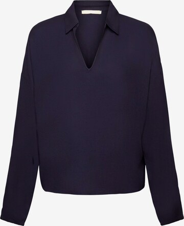 ESPRIT Blouse in Blauw: voorkant