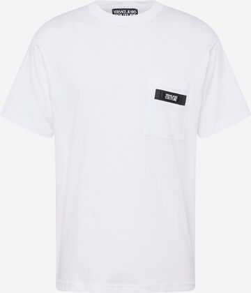 T-Shirt Versace Jeans Couture en blanc : devant