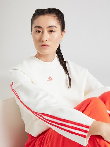 ADIDAS SPORTSWEAR Športová mikina 'Future Icons Three Stripes' - biela