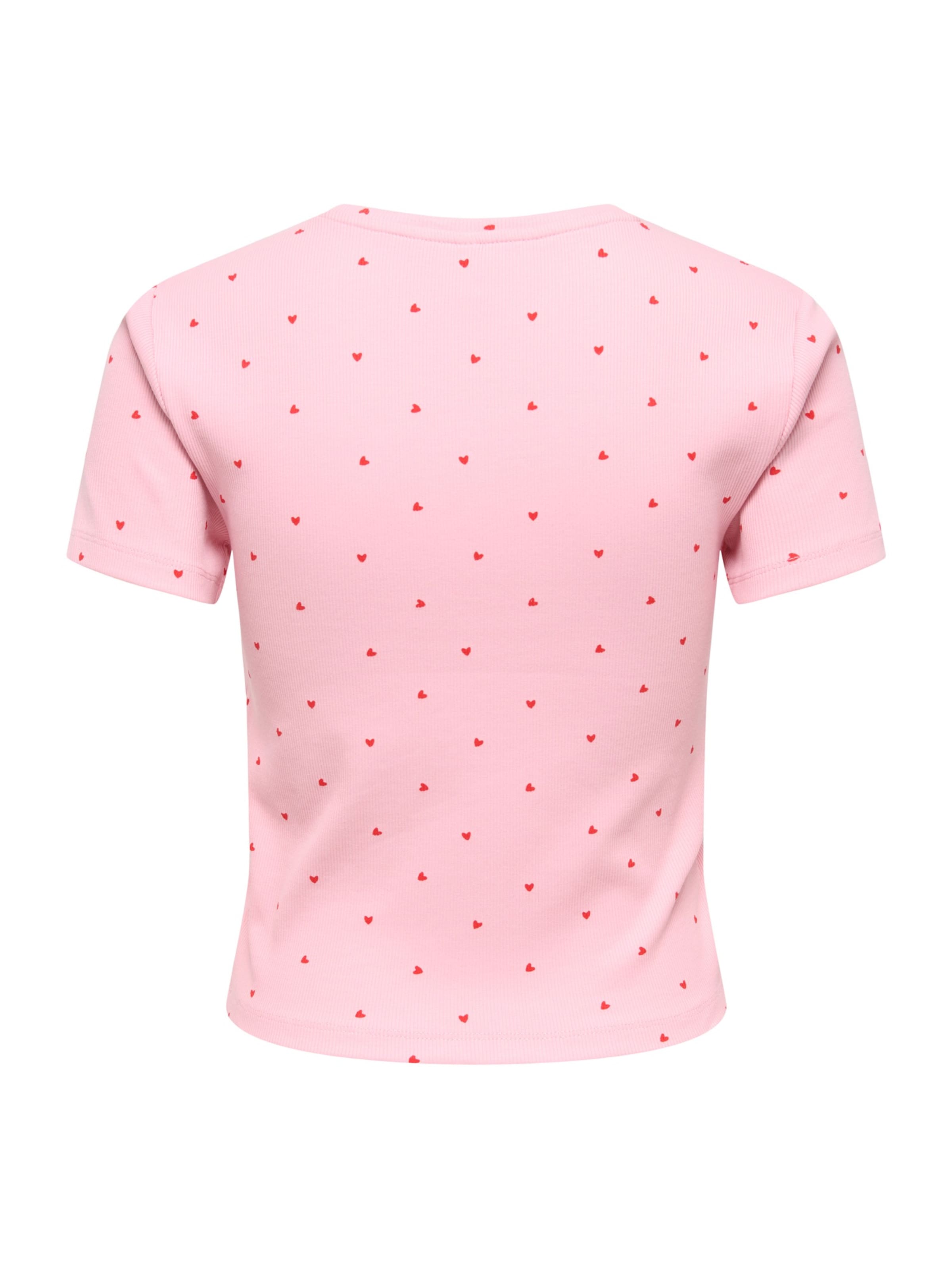 ONLY Футболка 'ONLFENJA' в Ярко-розовый