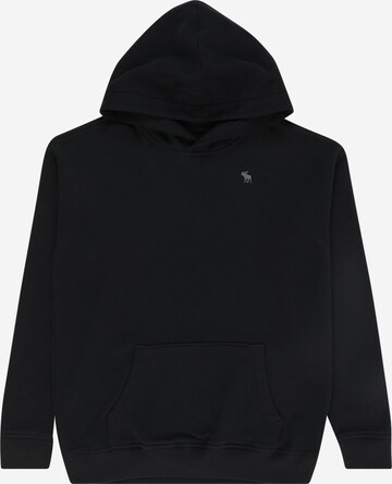 Abercrombie & Fitch - Sudadera en negro: frente