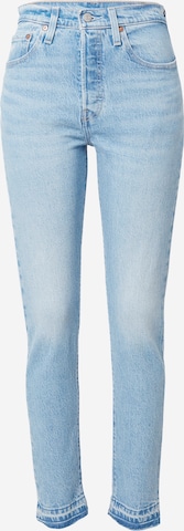 LEVI'S ® Skinny Jeans '501  Skinny' i blå: framsida