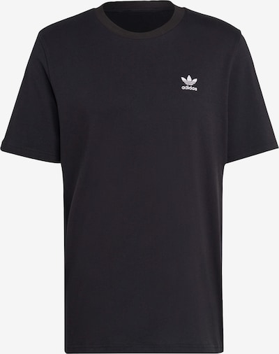 ADIDAS ORIGINALS Camiseta 'Trefoil Essentials' en negro / blanco, Vista del producto