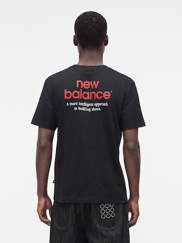 new balance Paita värissä musta: etupuoli