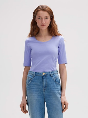 T-shirt 'Serta' OPUS en violet : devant