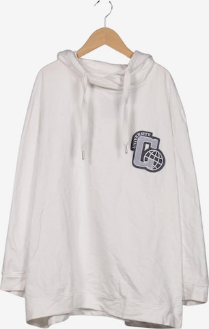 SHEEGO Kapuzenpullover 6XL in Weiß: Vorderseite