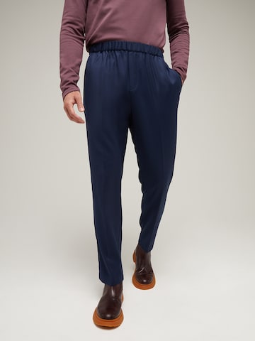 ABOUT YOU x Kevin Trapp Broek 'Edward' in Blauw: voorkant