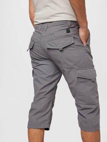 TOM TAILOR Regular Cargo Pants 'Max' in Grey