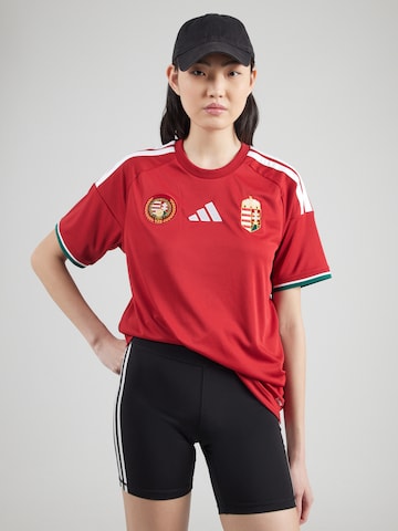 ADIDAS PERFORMANCE Αθλητική φανέλα 'Hungary 26 Home' σε κόκκινο