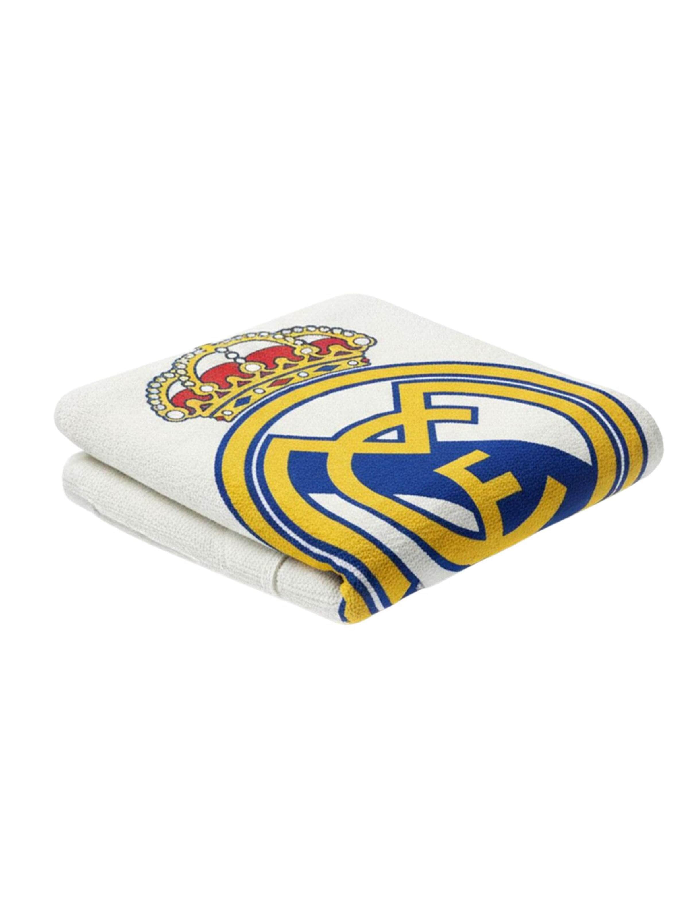 Cerdá Beach Towel 'Real Madrid Polyester Handtuch' in White