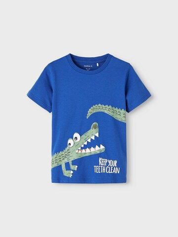 NAME IT Shirt 'Dirk' in Blau