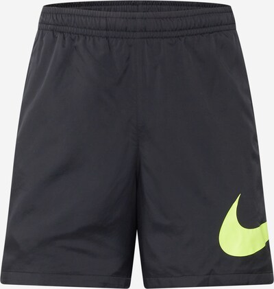 Nike Sportswear Штаны в Цвет киви / Черный, Обзор товара